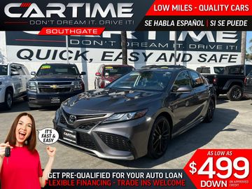 GRAY, 2024 TOYOTA CAMRY Image 