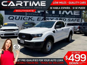 WHITE, 2019 FORD RANGER SUPERCAB Image 