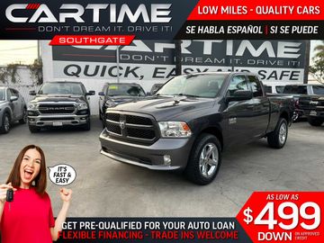 GRAY, 2017 RAM 1500 QUAD CAB Image 