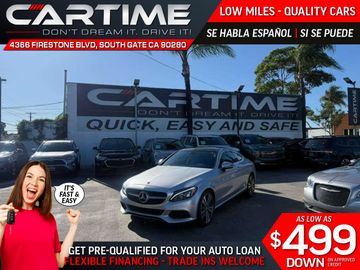 2017 MERCEDES-BENZ C-CLASS C 300 4MATIC COUPE for sale in SOUTH GATE