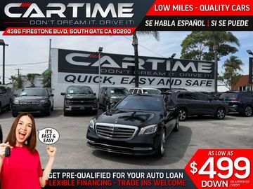 2018 MERCEDES-BENZ S-CLASS for sale in SOUTH GATE