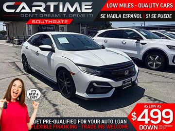 WHITE, 2021 HONDA CIVIC Image 