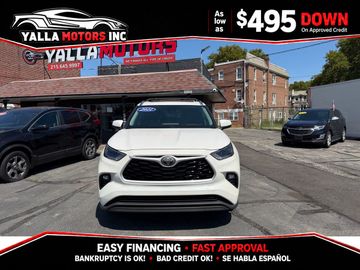 2021 TOYOTA HIGHLANDER for sale in PHILADELPHIA