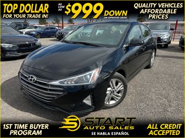 GREY, 2019 HYUNDAI ELANTRA Image 