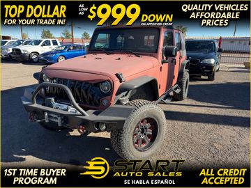 RED, 2014 JEEP WRANGLER Image 