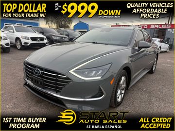 GREY, 2021 HYUNDAI SONATA Image 