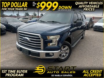 BLUE, 2016 FORD F150 SUPERCREW CAB Image 