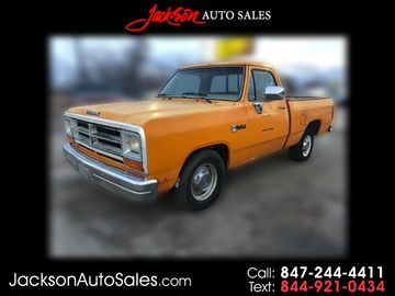 Orange, 1988 Dodge 1/2 Ton Trucks Image 