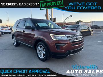 2018 FORD EXPLORER for sale in VICTORVILLE