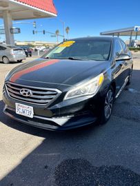 BLACK, 2015 HYUNDAI SONATA Image 