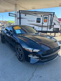 BLACK, 2018 FORD MUSTANG Image 