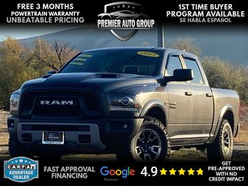 GRAY, 2017 RAM 1500 CREW CAB Image 