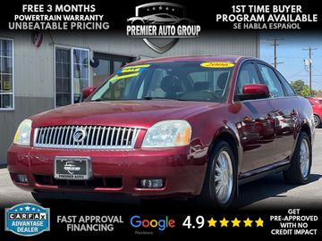 BURGUNDY, 2006 MERCURY MONTEGO Image 