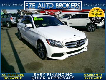 WHITE, 2018 MERCEDES-BENZ C-CLASS Image 