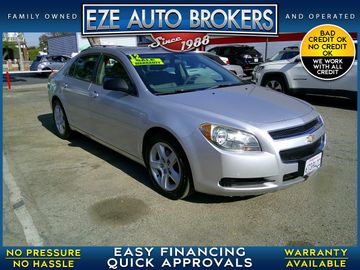 SILVER, 2012 CHEVROLET MALIBU Image 