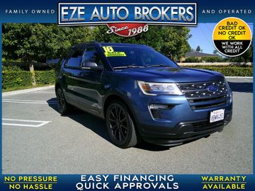 BLUE, 2018 FORD EXPLORER Image 