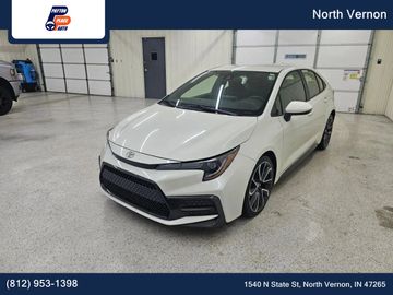 WHITE, 2021 TOYOTA COROLLA Image 