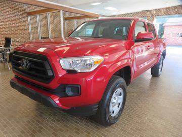 BURGUNDY, 2023 TOYOTA TACOMA DOUBLE CAB Image 