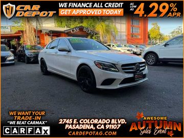 2019 MERCEDES-BENZ C-CLASS SUPER CLEAN for sale in PASADENA