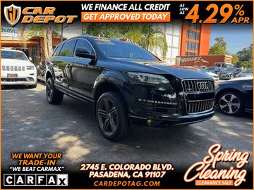 2015 AUDI Q7 1 OWNER 20 SRVS RECORDS DSL for sale in PASADENA