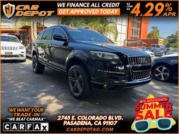 2015 AUDI Q7 1 OWNER 20 SRVS RECORDS DSL for sale in PASADENA