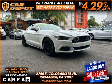 2017 FORD MUSTANG SUPER LOW MILES RARE INTERIOR COLOR for sale in PASADENA
