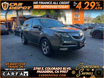 2012 ACURA MDX TECH PACKAGE 1 OWNER SUPER CLEAN for sale in PASADENA