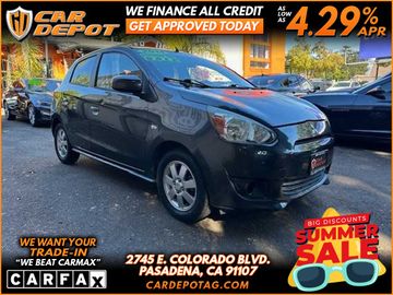2014 MITSUBISHI MIRAGE for sale in PASADENA