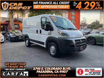 2017 RAM PROMASTER CARGO VAN for sale in PASADENA
