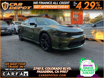 GREEN, 2021 DODGE CHARGER SUPER CLEAN RARE COLOR Image 