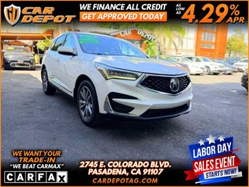 2019 ACURA RDX TECH PACKAGE SUPER CLEAN for sale in PASADENA