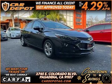 2016 CHEVROLET CRUZE for sale in PASADENA