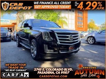 2015 CADILLAC ESCALADE ESV SUPER CLEAN LOW MILES FOR THE YEAR, LOADED. for sale in PASADENA