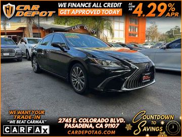 BLACK, 2020 LEXUS ES Image 