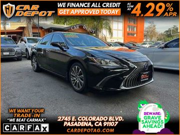 BLACK, 2020 LEXUS ES Image 