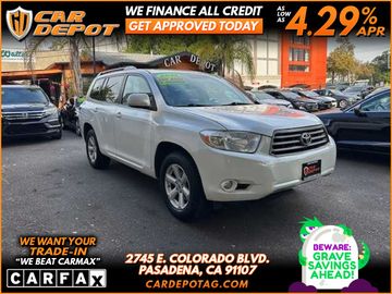 WHITE, 2010 TOYOTA HIGHLANDER Image 