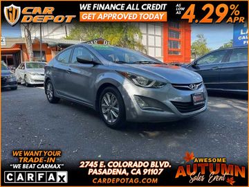 2015 HYUNDAI ELANTRA for sale in PASADENA