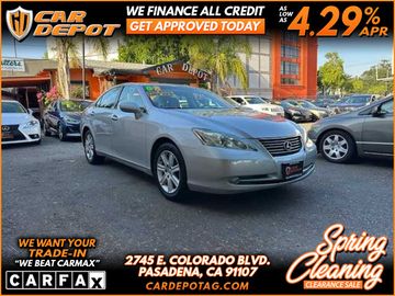 2008 LEXUS ES for sale in PASADENA