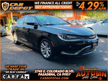 2016 CHRYSLER 200 for sale in PASADENA