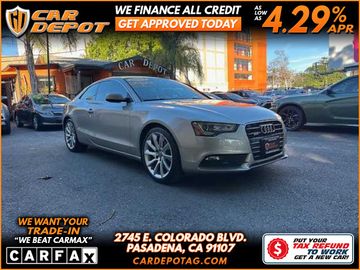 2013 AUDI A5 for sale in PASADENA