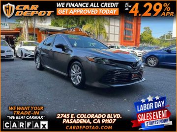 2020 TOYOTA CAMRY REARCAM, ALLOYS for sale in PASADENA