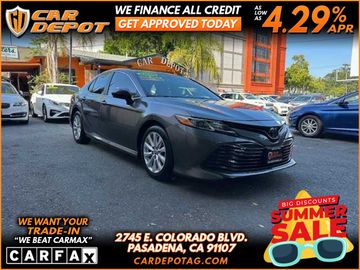 2020 TOYOTA CAMRY REARCAM, ALLOYS for sale in PASADENA