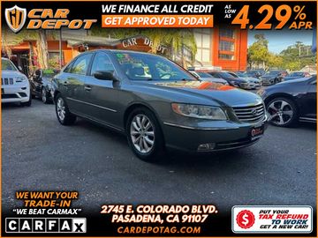 2007 HYUNDAI AZERA for sale in PASADENA