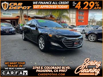 2019 CHEVROLET MALIBU for sale in PASADENA