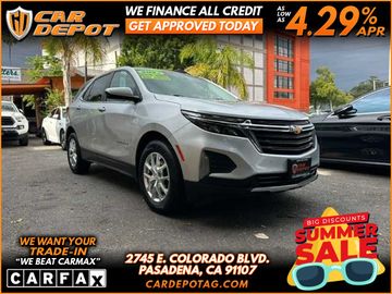 2022 CHEVROLET EQUINOX for sale in PASADENA