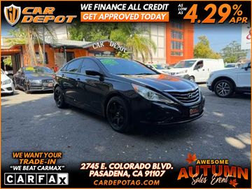 2012 HYUNDAI SONATA SUPER LOW MILES 2 OWNERS SUPER CLEAN for sale in PASADENA