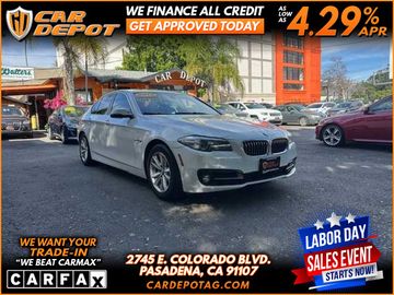 2015 BMW 5 SERIES for sale in PASADENA