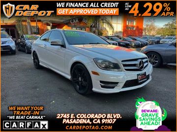 WHITE, 2013 MERCEDES-BENZ C-CLASS Image 