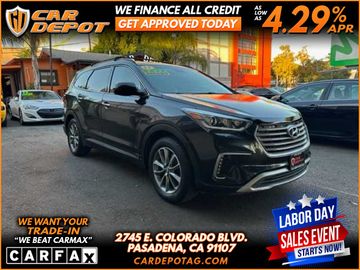 2017 HYUNDAI SANTA FE for sale in PASADENA