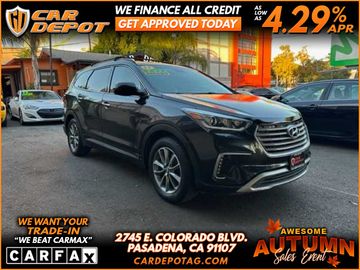 2017 HYUNDAI SANTA FE for sale in PASADENA